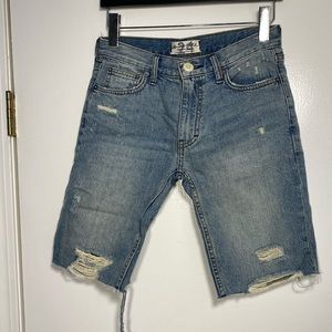 New FREE PEOPLE cut off shorts sz 24 WE THE FREE